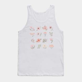 Boho Watercolor Relaxing Calming Flowers Instagram Highlight Icons Tank Top